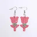 Albane, Boucles d'Oreilles Tulipes Femme