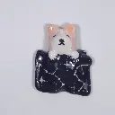 Magnet Corgi Sous Sa Couverture