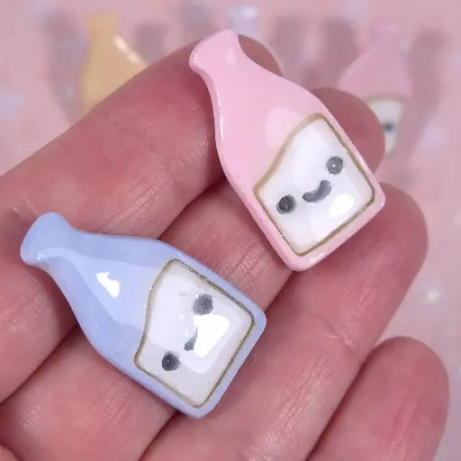 Pins Bouteille de Lait Kawaii